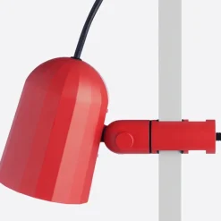Noc Vegglampe m. klemme -Rød