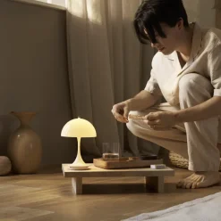 Panthella 160 Oppladbar -Opal Beige, V3