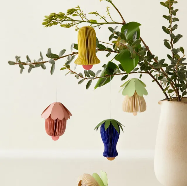 Papir Blomster -Herbal 4pk