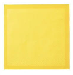 Papirservietter -Iittala Fire Yellow, 20pk