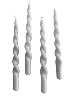Pearl Curled Candles