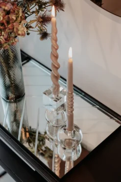 Pearl Curled Candles