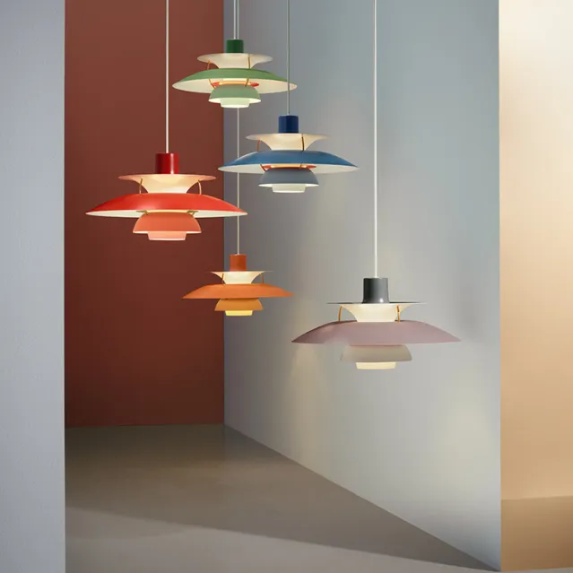 PH 5 pendel – Hues of green