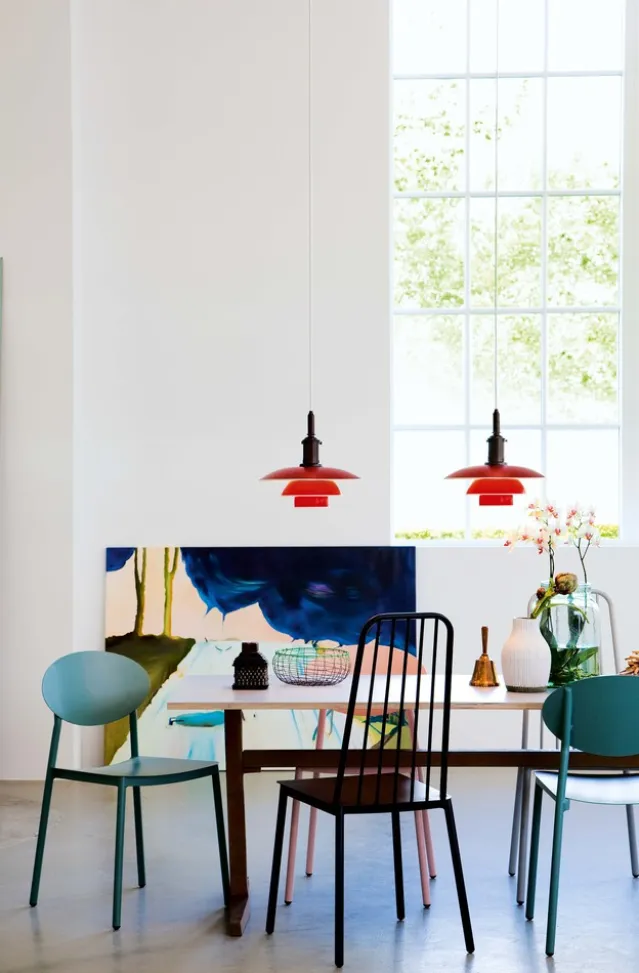 PH 3½-3 pendel – Rød