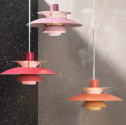 PH 5 pendel Mini – Monochrome white