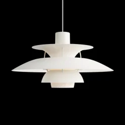 PH 5 pendel Monochrome white