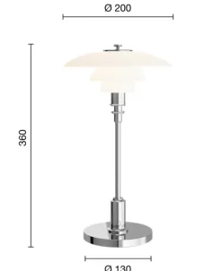 PH 2/1 Portable -Krom