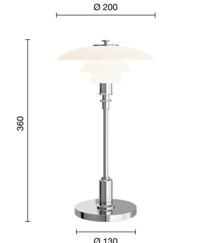 PH 2/1 Portable -Krom