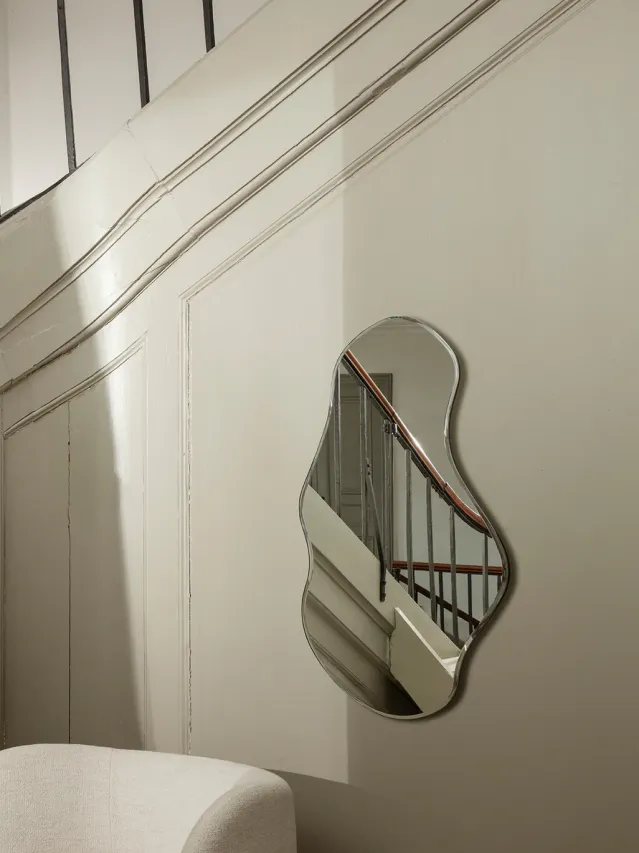 Pond Speil Mørk Krom -Large