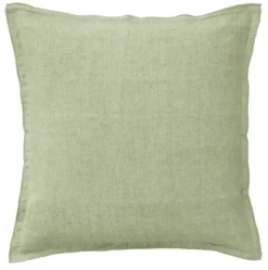Putetrekk -Linen Laurel Green