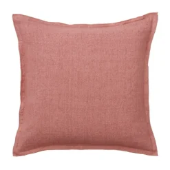Putetrekk -Linen Old Rose