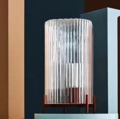 Putki bordlampe – klart glass