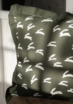 Rabbit -Putetrekk, grønn