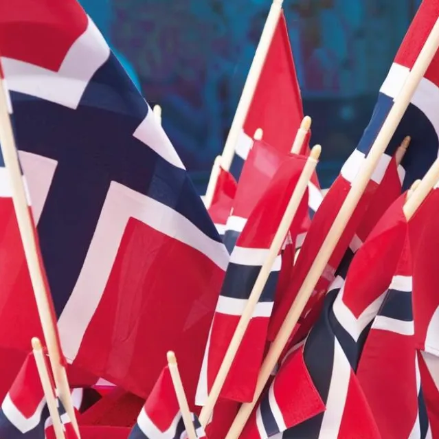 Serviett Lunsj Flagg