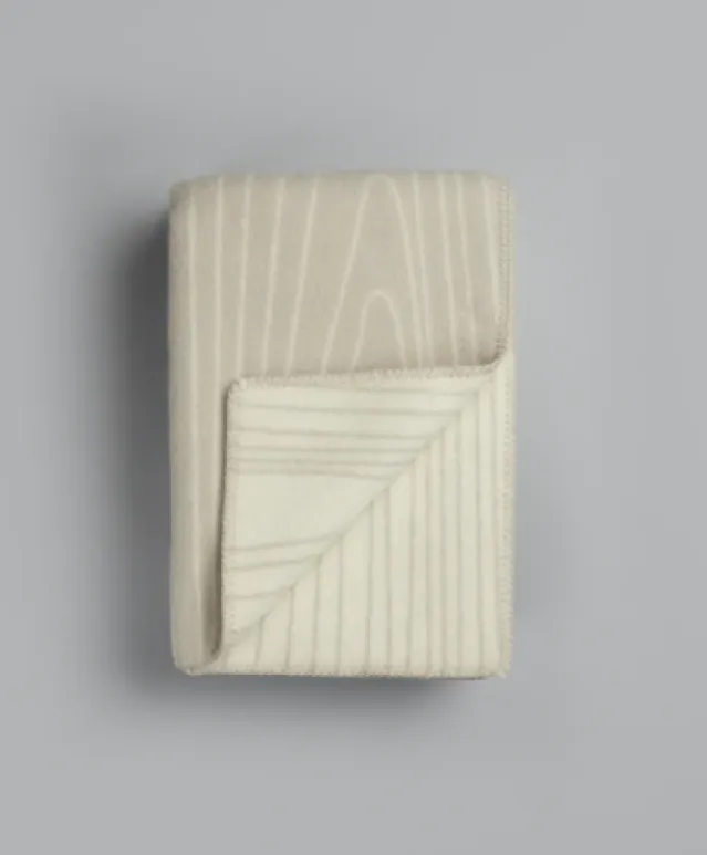 Skog Pledd – Beige/natural