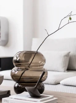 Soft Shape vase – Smoke