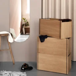 Storage box – eik/sort