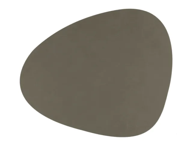 Table mat curve L Army Green