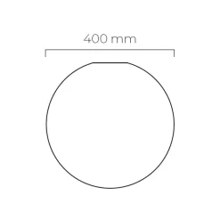 Taklampe Arkiv 4014 -Kakao Ø400