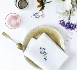 Tøyserviett Flora – Blåklokke