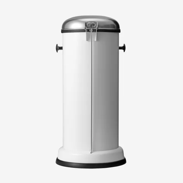 Vipp 16 Bøtte – pedalbøtte 18L, hvit