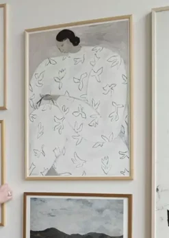 White Flower -Plakat -50×70