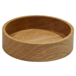 Wood box circle – Oak Nature