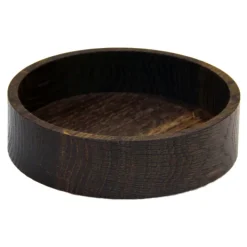 Wood Box Circle – Smoked Oak